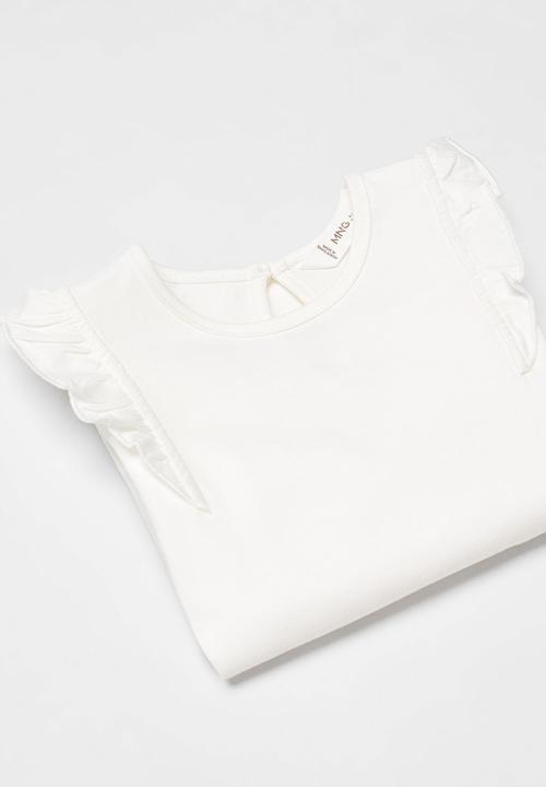 MANGO - T-shirt italy - offwhite
