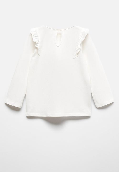 MANGO - T-shirt italy - offwhite