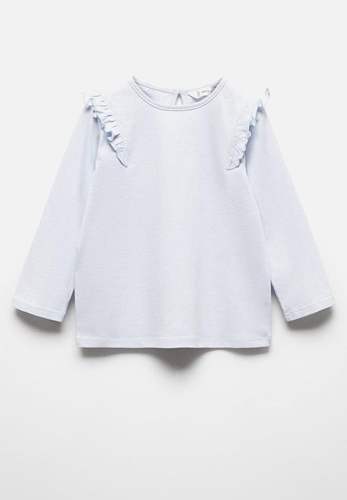 MANGO - T-shirt italy - sky-blue