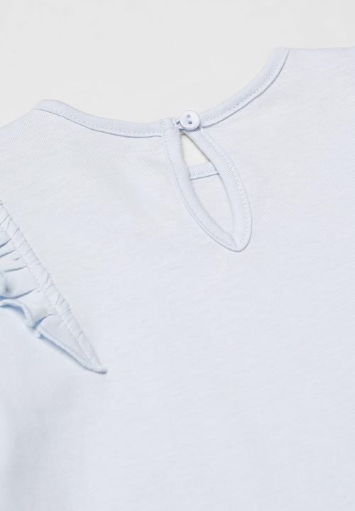 MANGO - T-shirt italy - sky-blue