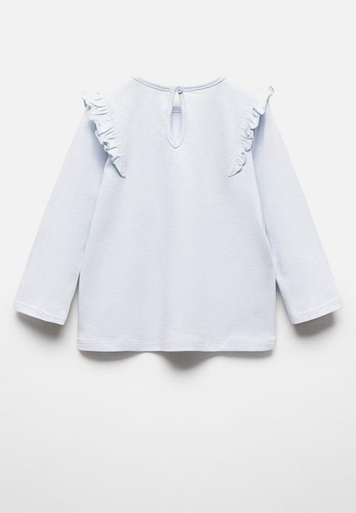 MANGO - T-shirt italy - sky-blue