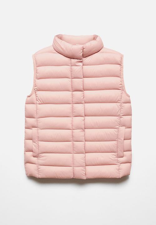 MANGO - Waistcoat lightv6 - pink