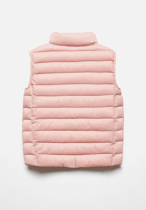 MANGO - Waistcoat lightv6 - pink
