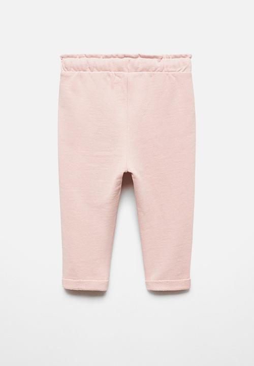 MANGO - Trousers vienab - pink