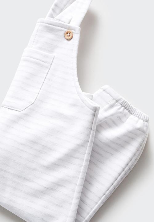 MANGO - Dungarees reims - light grey denim