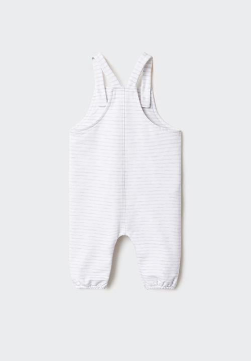 MANGO - Dungarees reims - light grey denim