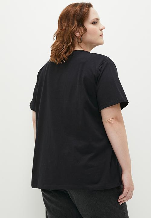 Superbalist - Graphic tee - black