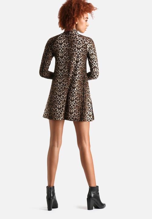 AX Paris - Leopard Print Swing Dress