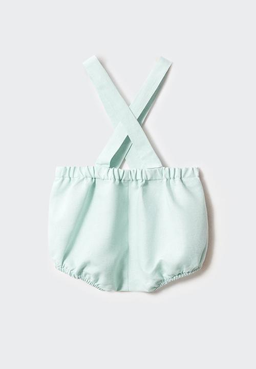 MANGO - Shorts tomas - pastel green
