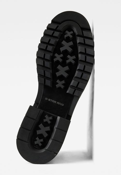 G-STAR - Millery mid lea m - black