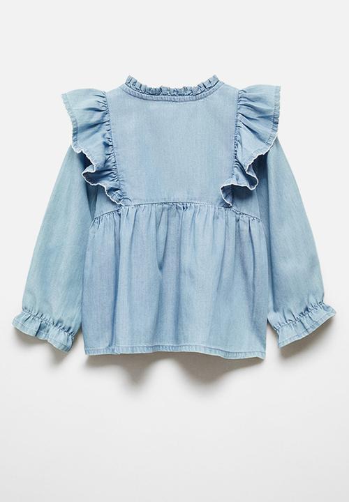 MANGO - Shirt andreab - medium blue