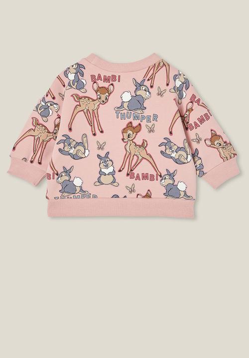 Cotton On - Alma drop shoulder sweater lcn - lcn dis zephyr/bambi