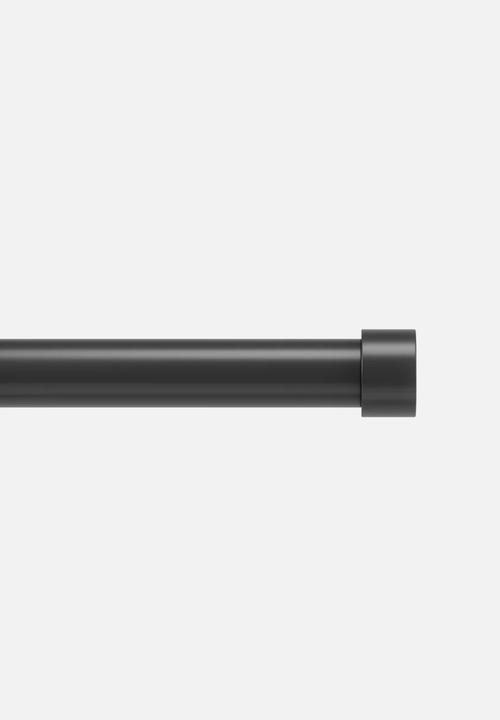 Umbra - Cappa Expandable Single Curtain Rod 305-457cm - black