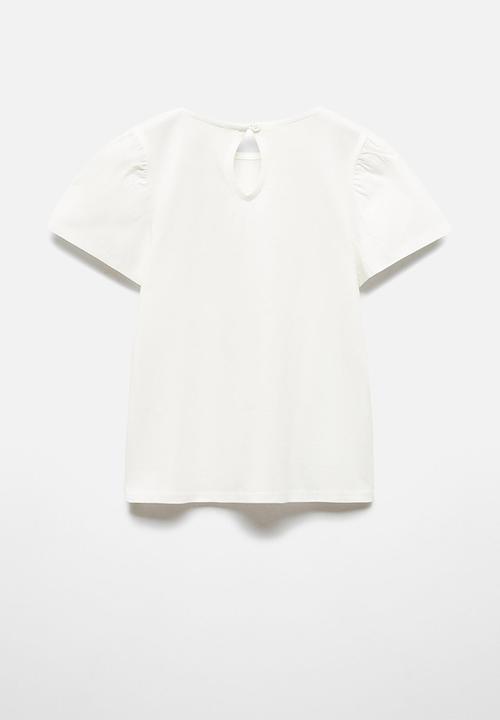 MANGO - T-shirt dreams - offwhite