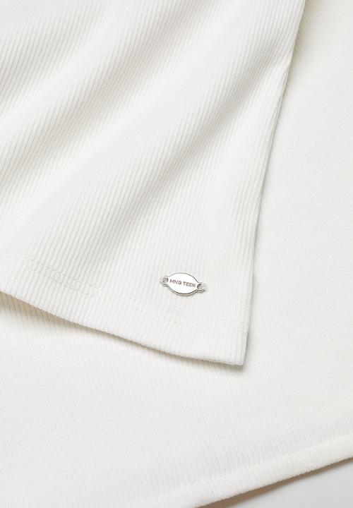 MANGO - T-shirt tami - white