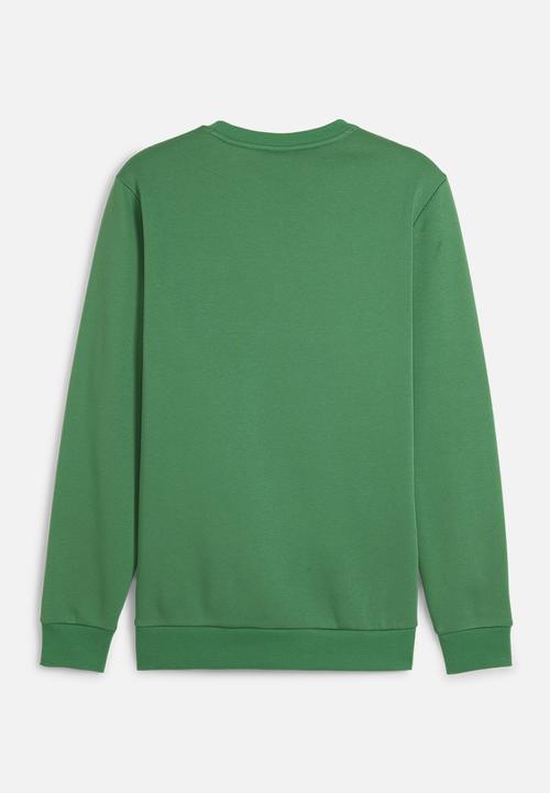 PUMA - ESS+ 2 Col Big Logo Crew FL - Archive Green