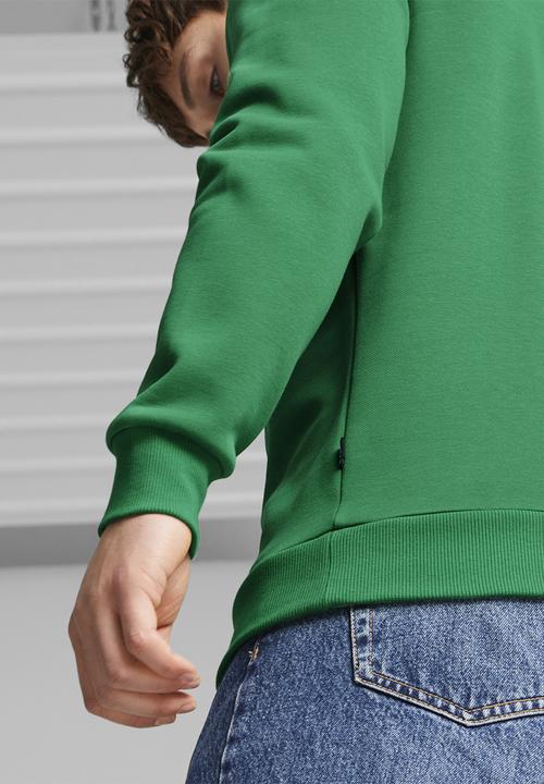 PUMA - ESS+ 2 Col Big Logo Crew FL - Archive Green