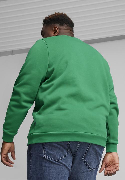 PUMA - ESS+ 2 Col Big Logo Crew FL - Archive Green