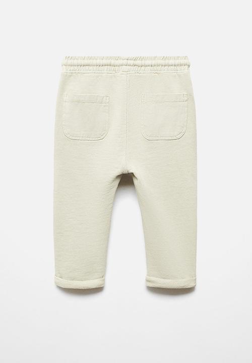 MANGO - Trousers ramon - green