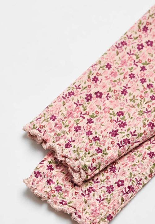 MANGO - Leggings carlapri - pink