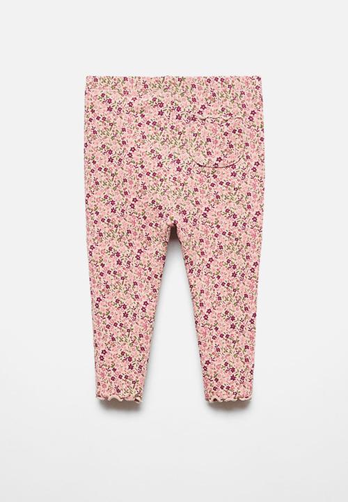 MANGO - Leggings carlapri - pink