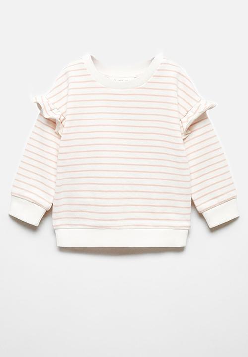 MANGO - Sweatshirt ona - pink