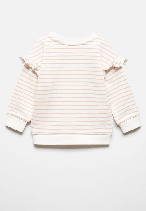 MANGO - Sweatshirt ona - pink