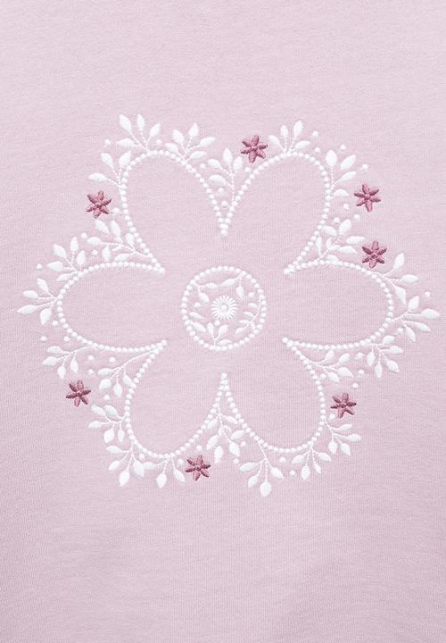 MANGO - Sweatshirt cece - mauve