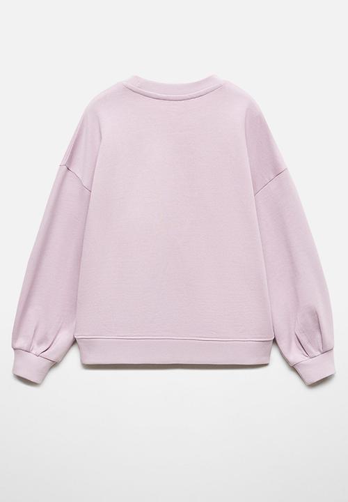 MANGO - Sweatshirt cece - mauve