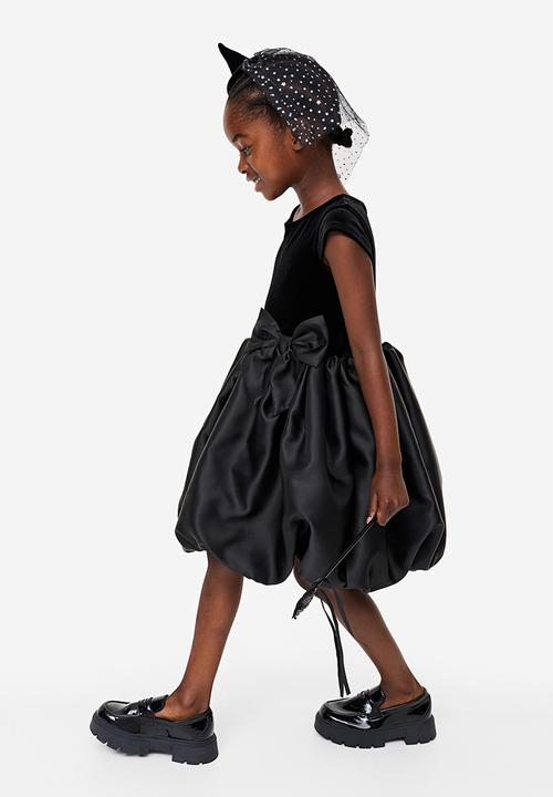 H&M - Flared-skirt dress - black