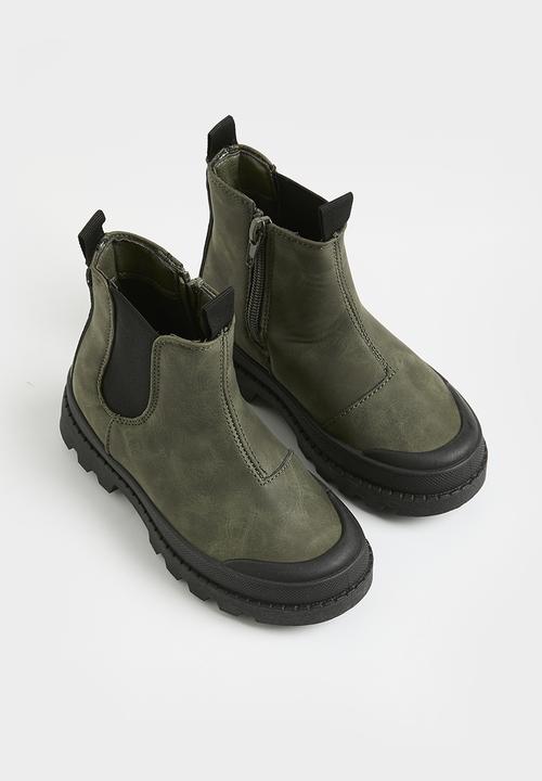 Pop Candy - Boot - olive