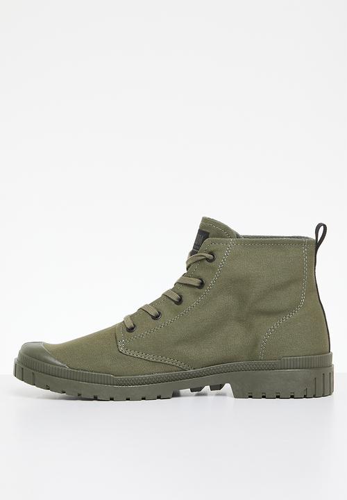 Palladium - Pampa sp20 hi canvas - olive night 