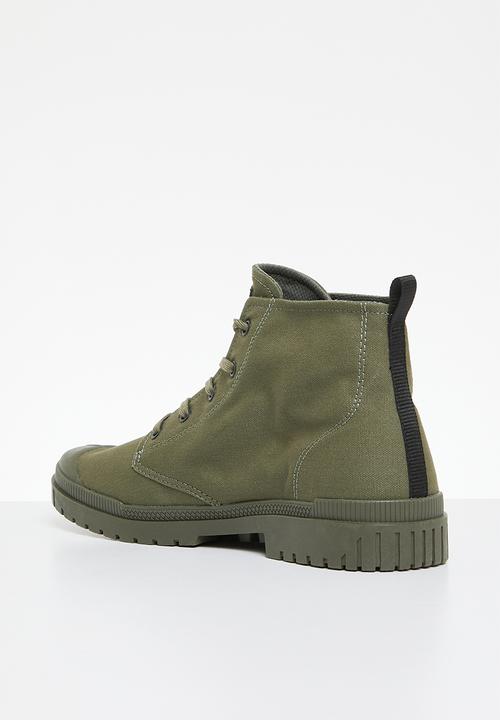 Palladium - Pampa sp20 hi canvas - olive night 