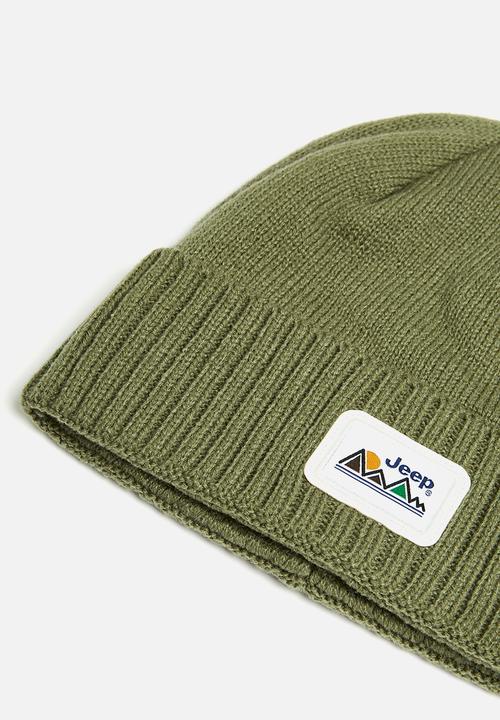 JEEP - Chunky knit beanie - fatigue 