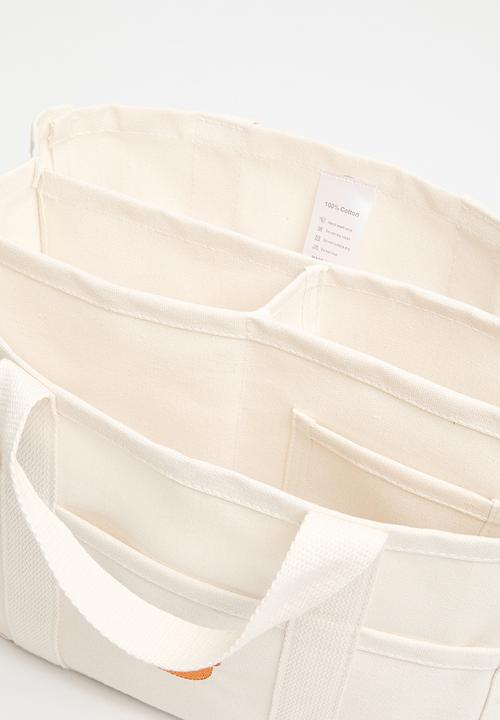 Pop Candy - Nappy tote bag - white