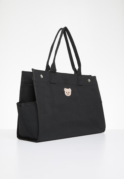 Pop Candy - Nappy tote bag - black