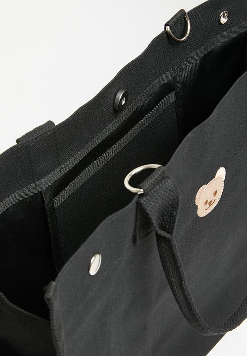 Pop Candy - Nappy tote bag - black
