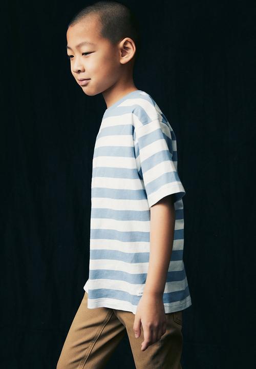 MANGO - T-shirt apolo - sky-blue