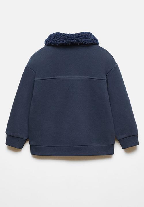 MANGO - Sweatshirt soul - navy