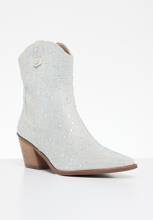 SISSY BOY - Starlight western ankle boot - silver