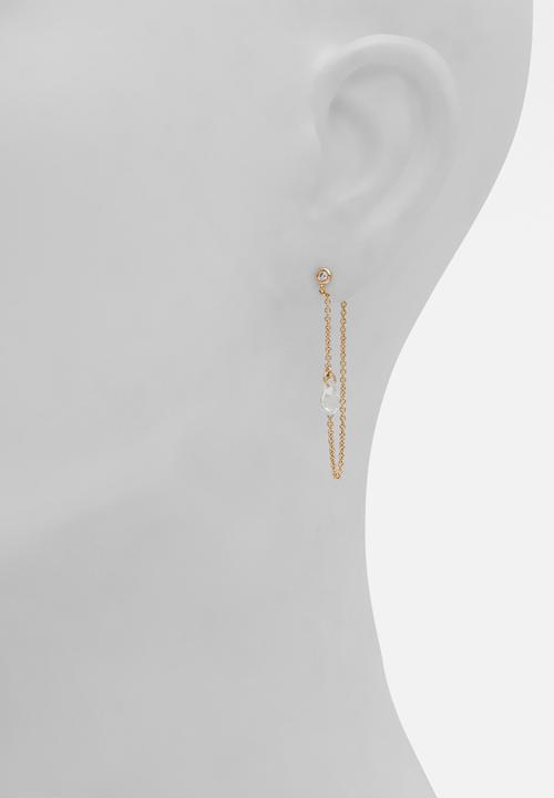 ALDO - Lagrimo earrings - gold