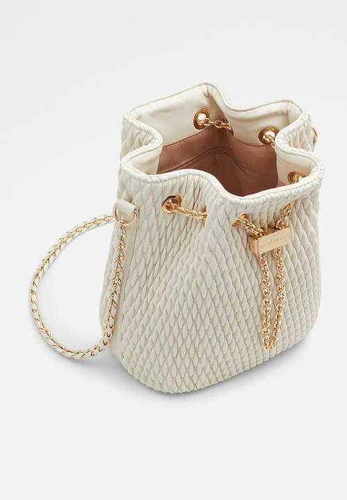 ALDO - Natalya bucket bag - bone