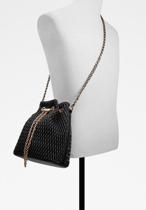 ALDO - Natalya bucket bag - black