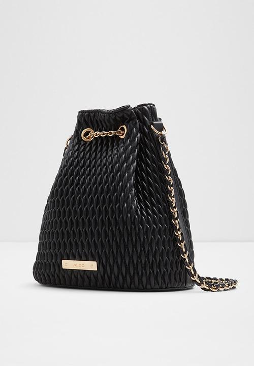 ALDO - Natalya bucket bag - black