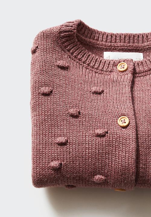 MANGO - Cardigan lola - pink