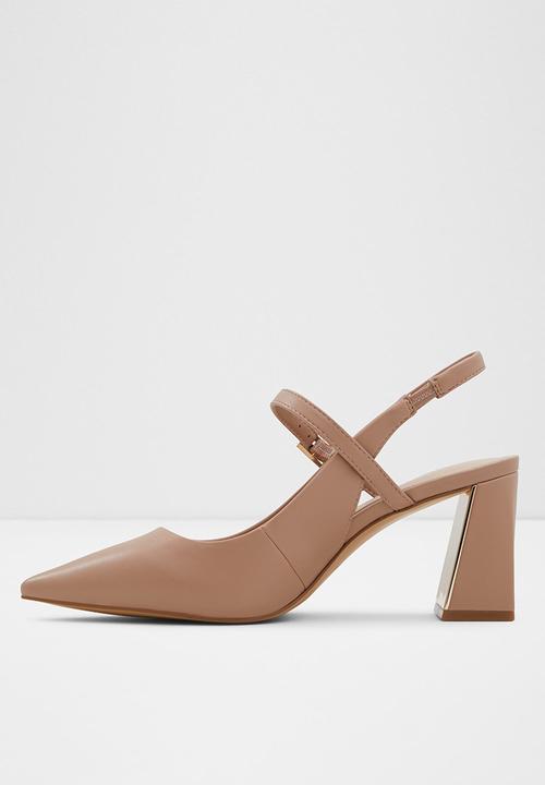 ALDO - Papilliana slingback heel - bone