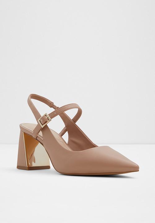 ALDO - Papilliana slingback heel - bone