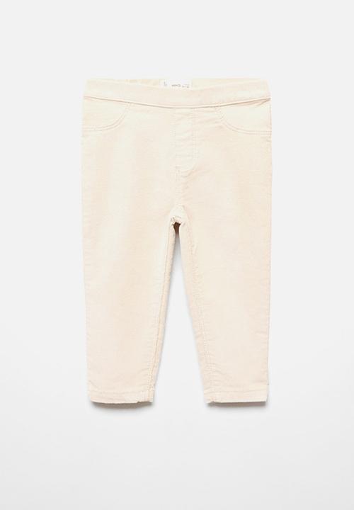 MANGO - Trousers ursula - beige