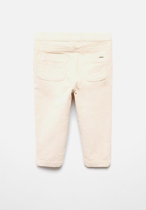 MANGO - Trousers ursula - beige