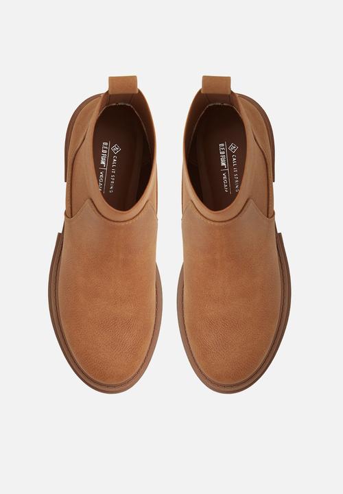 Call It Spring - Ranine ankle boot - dark beige